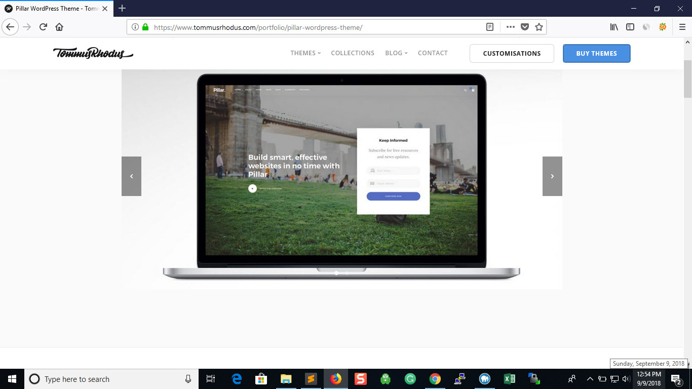 Landing Page Wordpress Themes