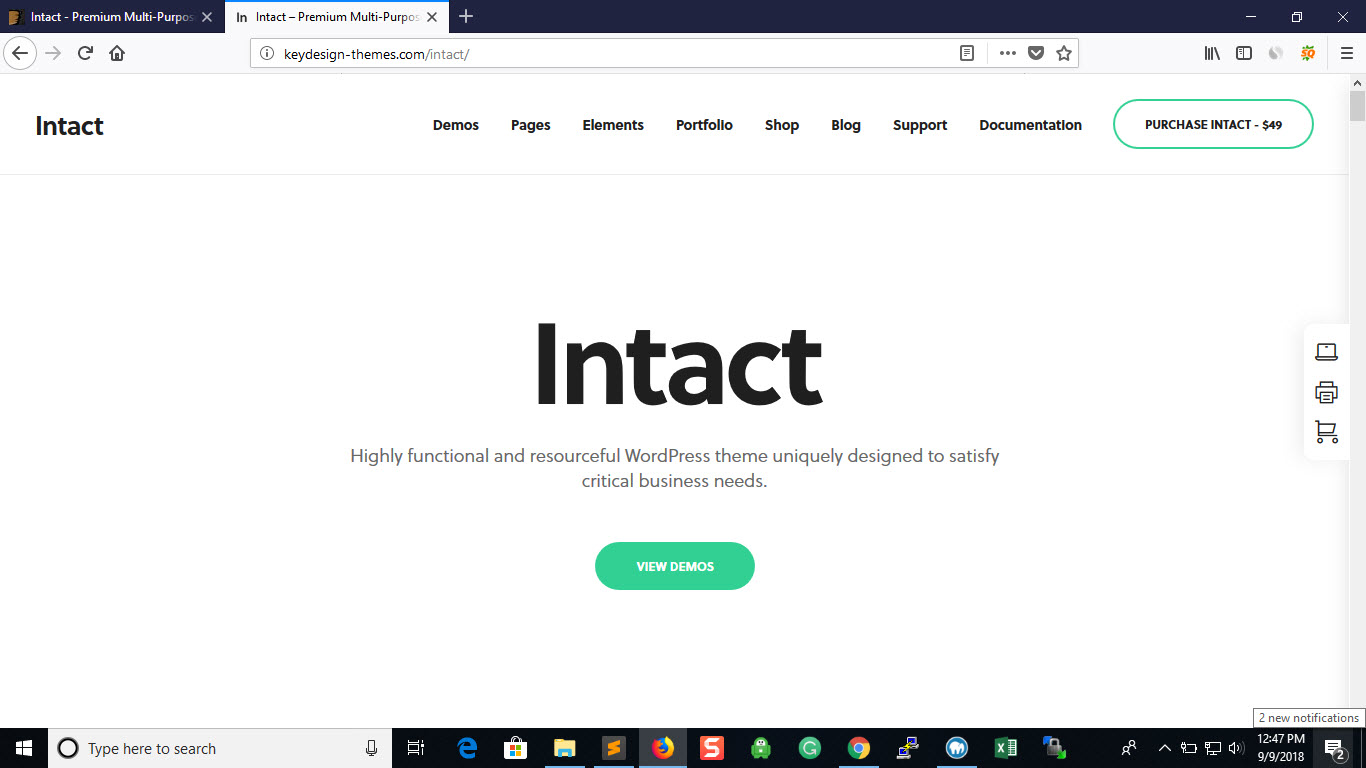 Landing Page Wordpress Themes