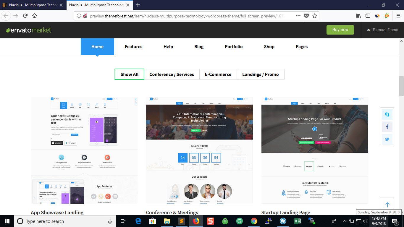 Landing Page Wordpress Themes