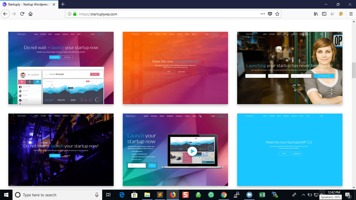 Landing Page Wordpress Themes