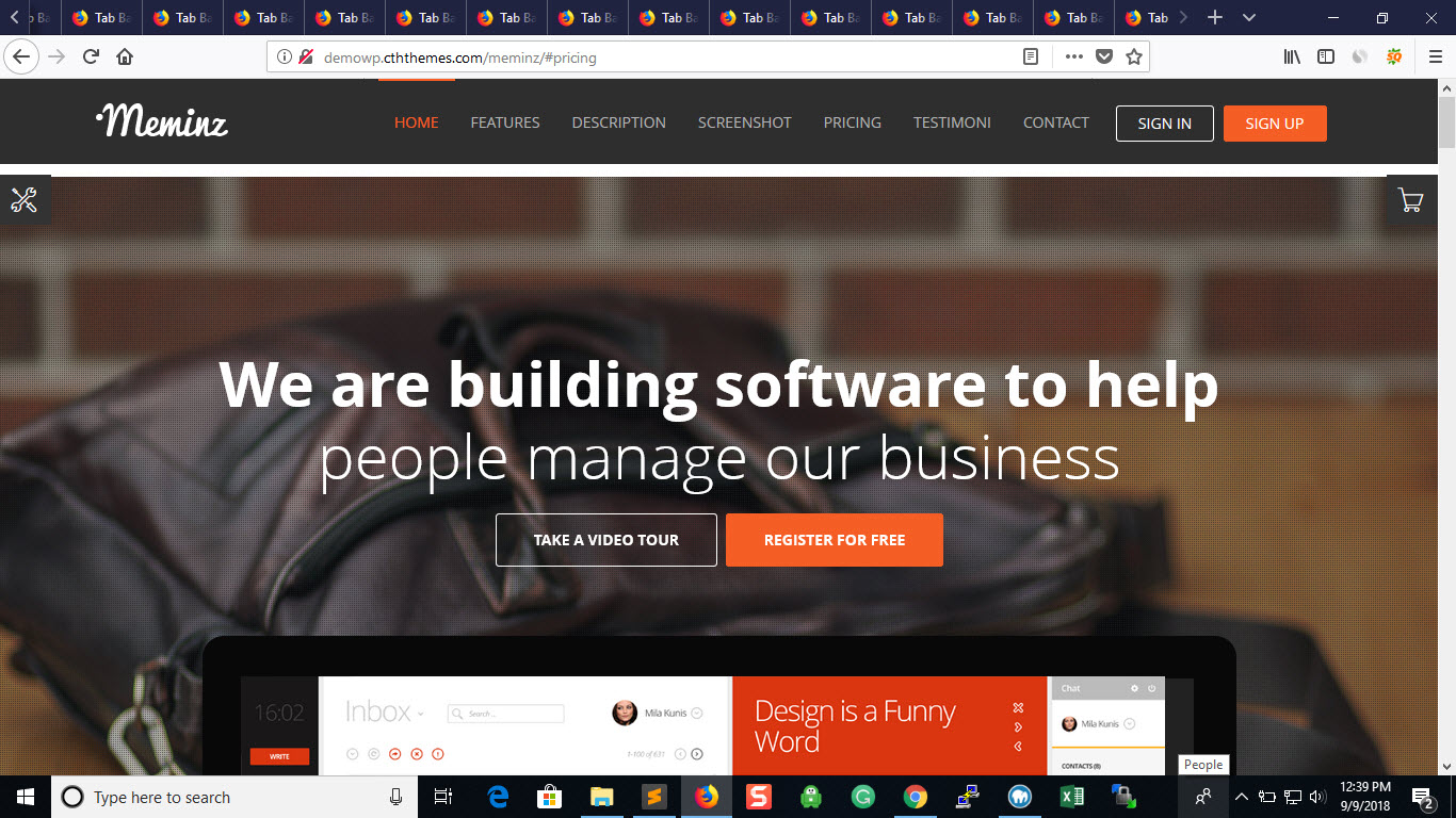 Landing Page Wordpress Themes