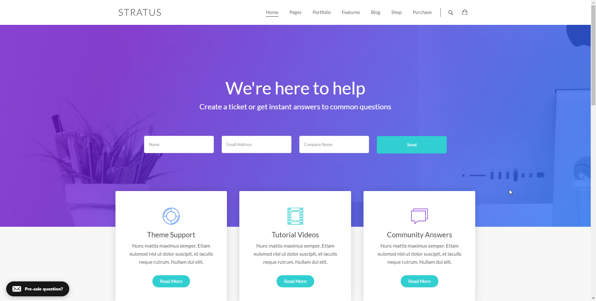 Landing Page Wordpress Themes