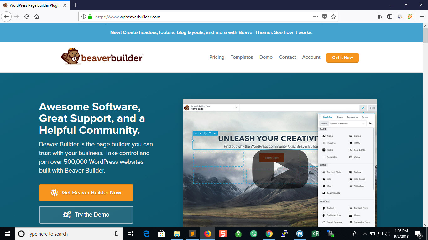 Landing Page Wordpress Themes
