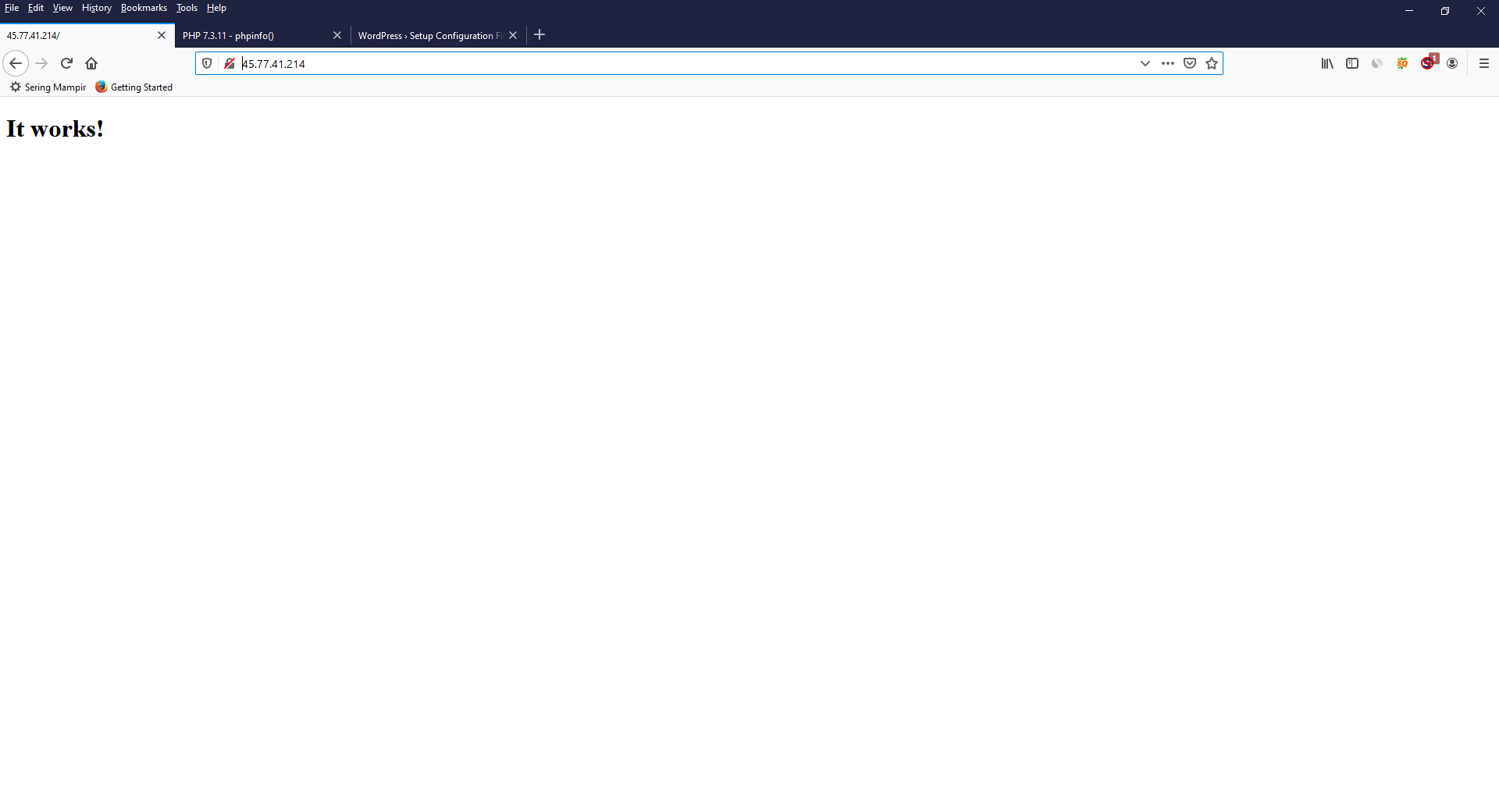 How To Install Wordpress With Apache On FreeBSD 12